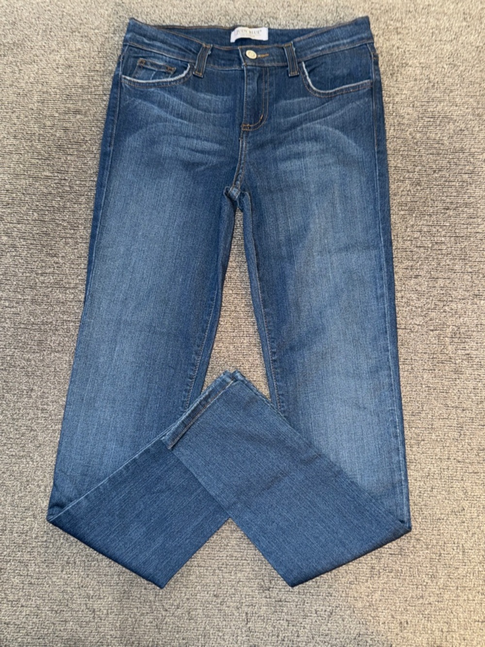 Judy Blue Women's Skinny Jeans in Medium Blue Wash